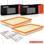 2X Engine Air Filter for BMW X5 (2007–2010) Flexible Panel