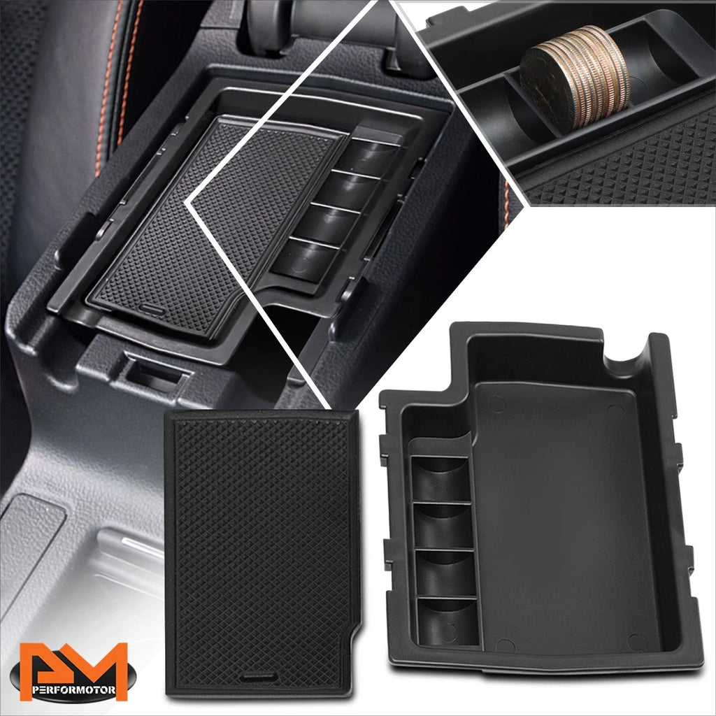ABS Center Console Storage Box Organizer Tray for Subaru Crosstrek (2013–2017)