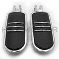 Set of 2 Streamliner Chrome Footpegs for Harley FXBB FXBR FXBRS FXLR (2018–Later)