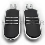 Set of 2 Streamliner Chrome Footpegs for Harley FXBB FXBR FXBRS FXLR (2018–Later)