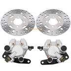 Front Brake Calipers & Disc Rotors for Yamaha Kodiak 400 YFM400 (1999–2002)