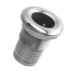 Stainless Steel Short Straight Through Hull Drain for All Boats