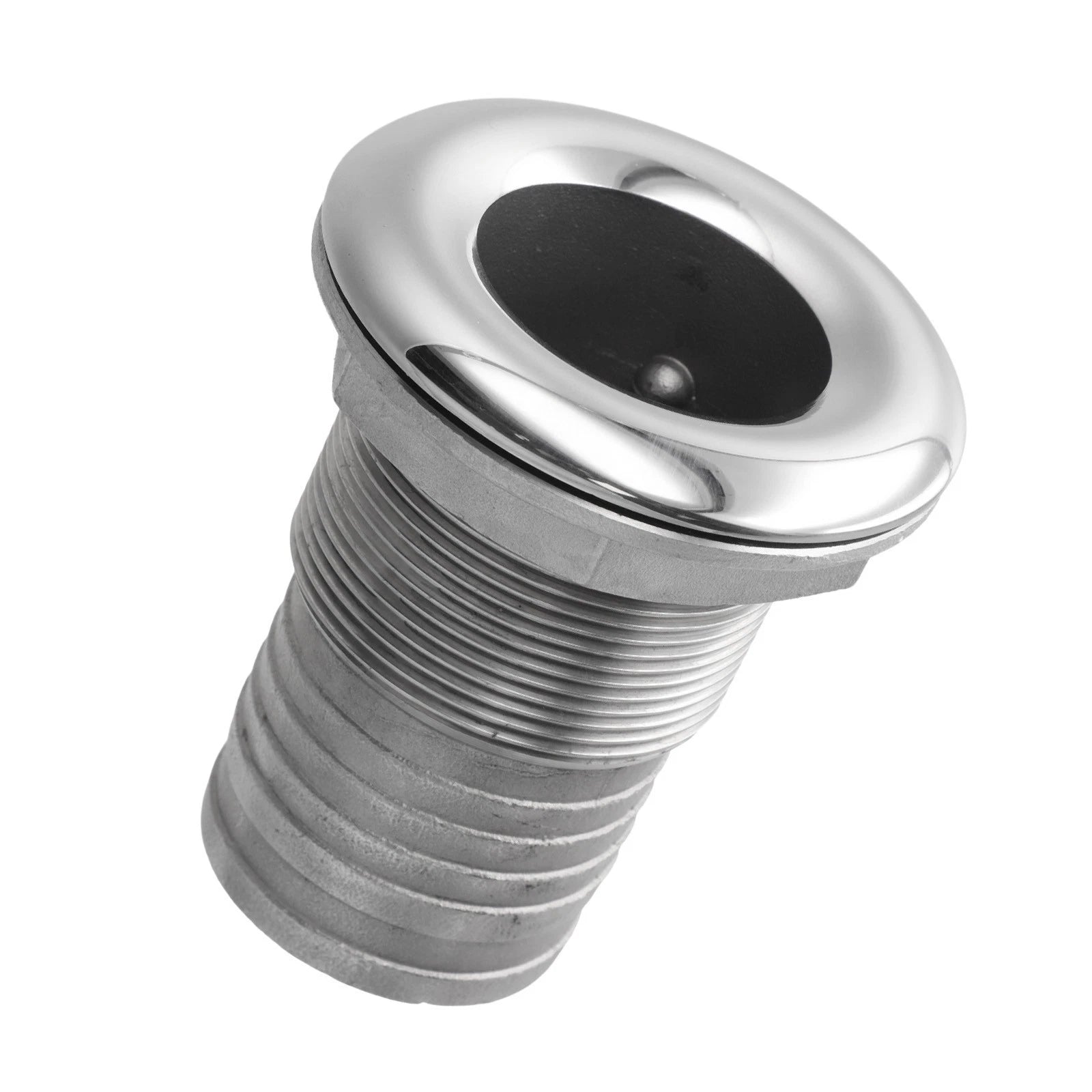 Stainless Steel Short Straight Through Hull Drain for All Boats