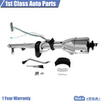 35" Tilt Steering Column for Universal Automatic (W/O Key & Wheel Adapter, Chrome)
