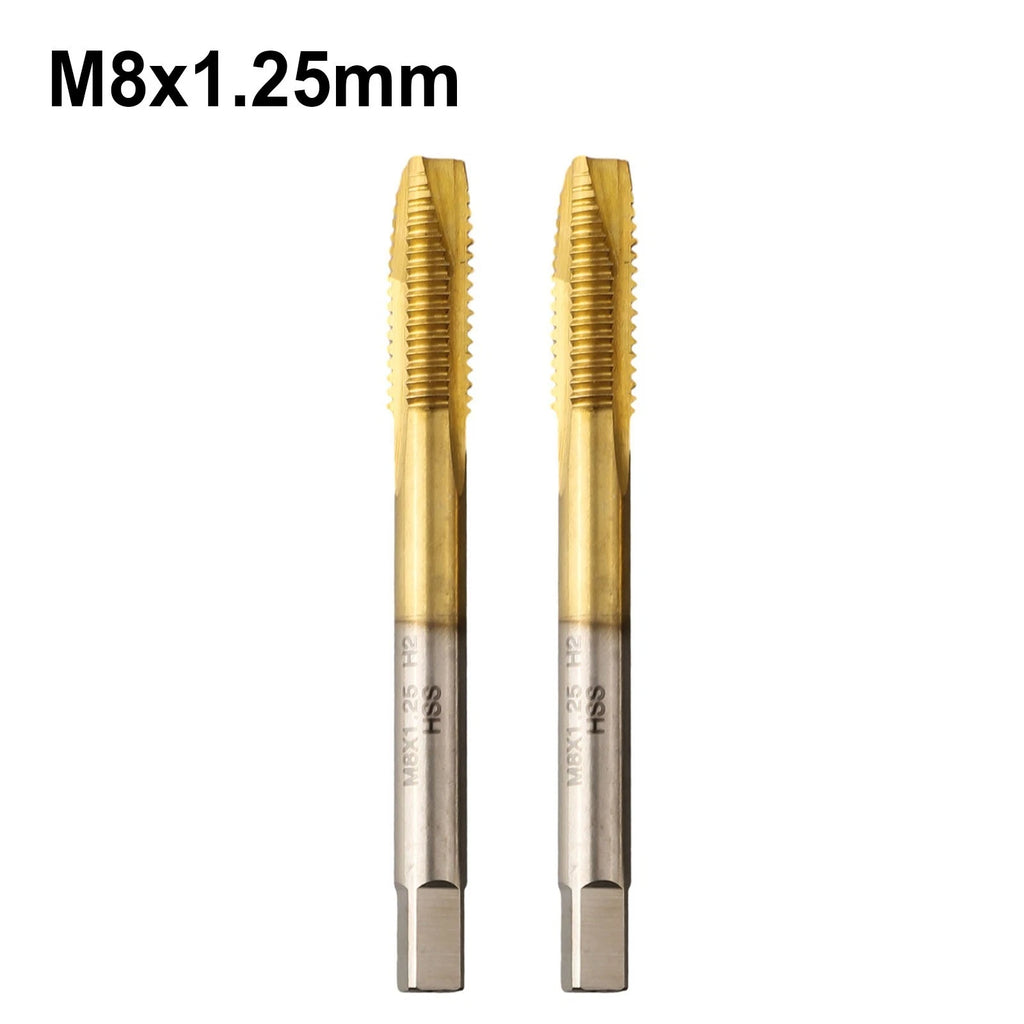 Set of 5 Coating Screw Thread Tap Drill Bits for M2 M12 Metric