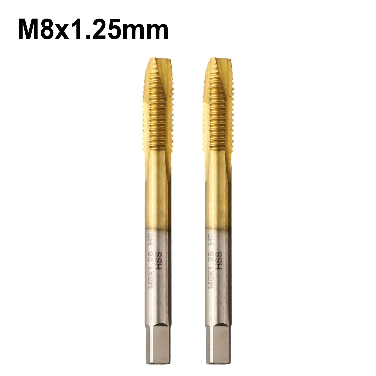 Set of 5 Coating Screw Thread Tap Drill Bits for M2 M12 Metric