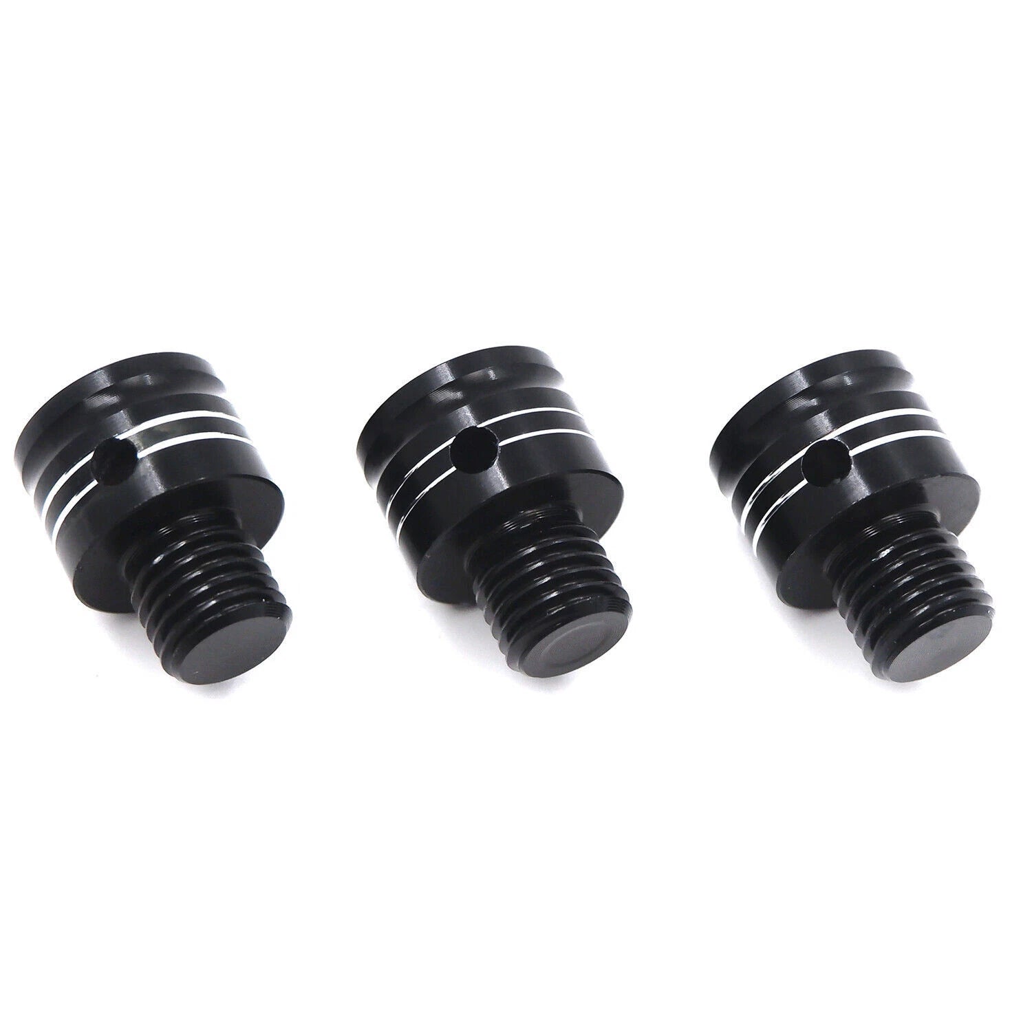 M10X1.25 CNC Anodized Motorcycle Mirror Hole Plugs (Universal)