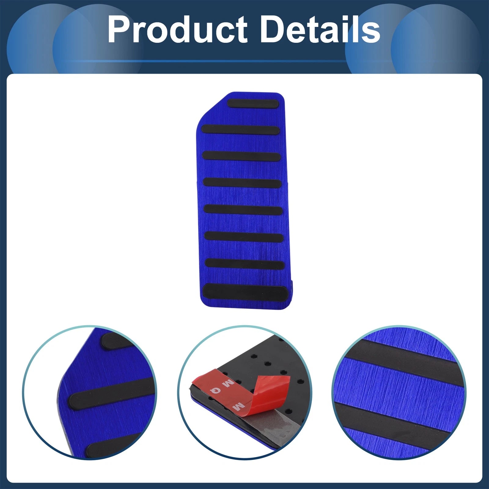 Footrest Pedal Pad Cover for Honda Accord (2018–2023) - Blue