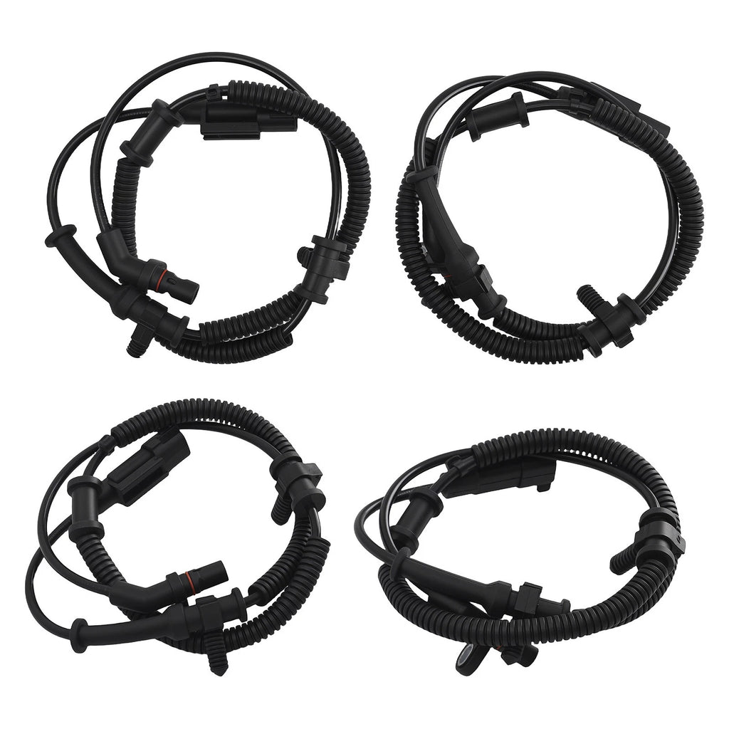 2 Pair ABS Wheel Speed Sensor for Ram 1500 (2013-2018)