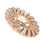 Set of 4 Grinding Wheels for Concrete and Masonry 4.5" Diameter 5/8"-11 Arbor Turbo
