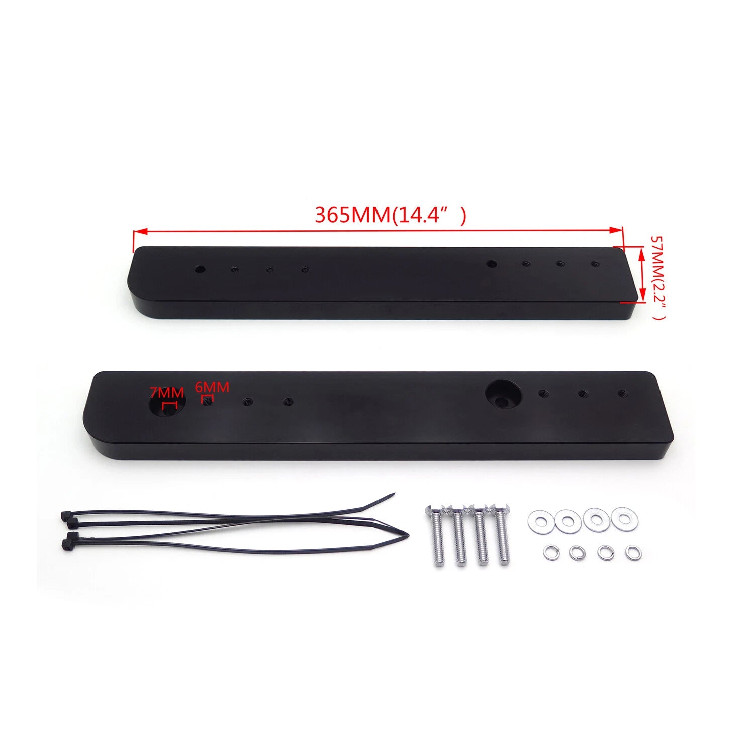 Tour-Pak Trunk Luggage Rack Relocator Kit for Harley (2014–2019)