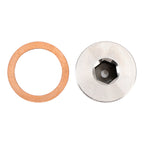 5X M18 x 1.5 Sensor Plug Cap with Copper Washer for Universal Fit Motorcycle