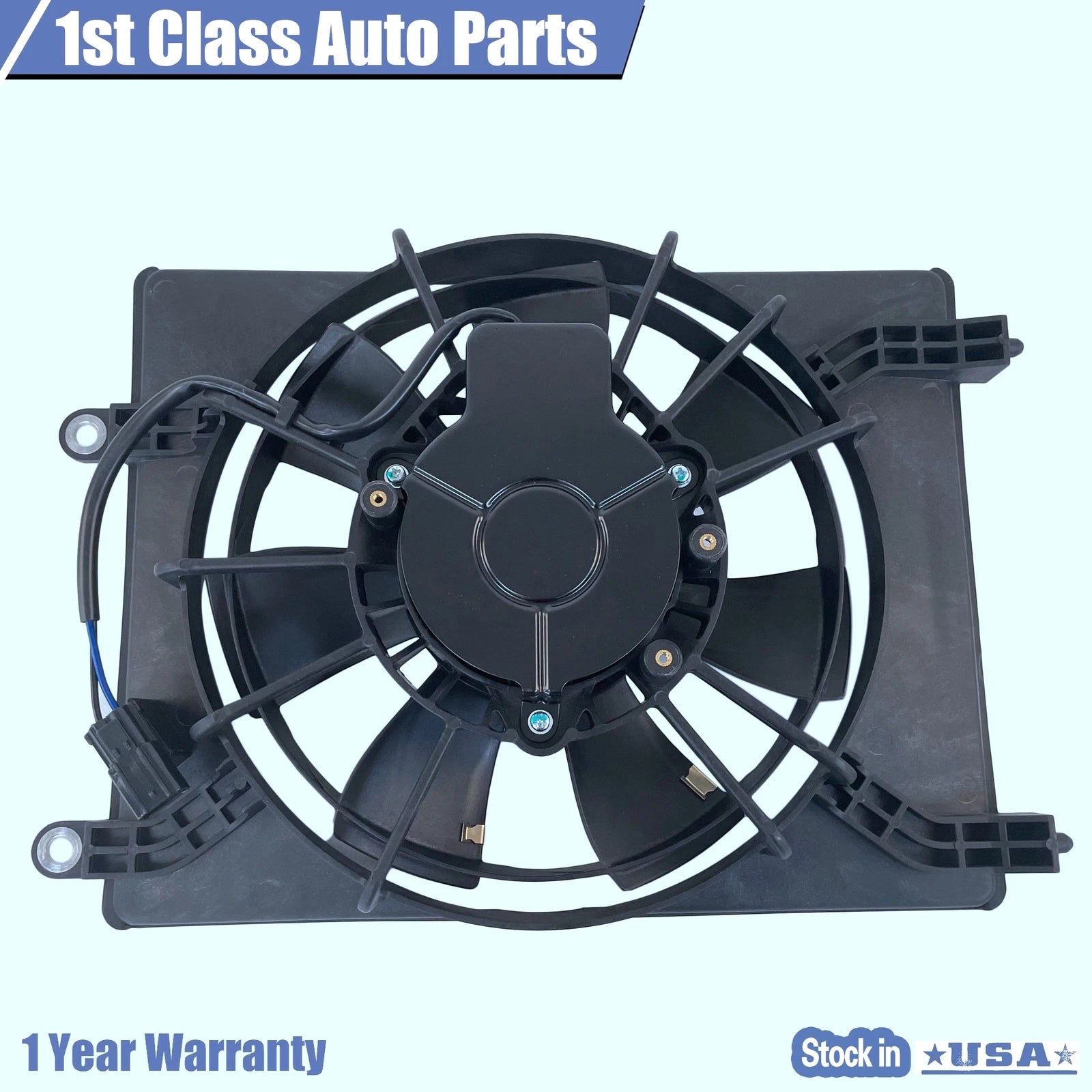AC Condenser Fan Assembly for Acura ILX 2.4L 2016–2017