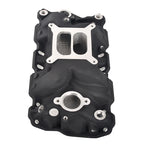 Satin Aluminum Intake Manifold for Small Block Chevy SBC 305 327 350 400 (1957–1986)