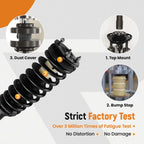 4X Complete Struts & Coil Springs for Lincoln MKZ (2010–2012) V6 3.5L