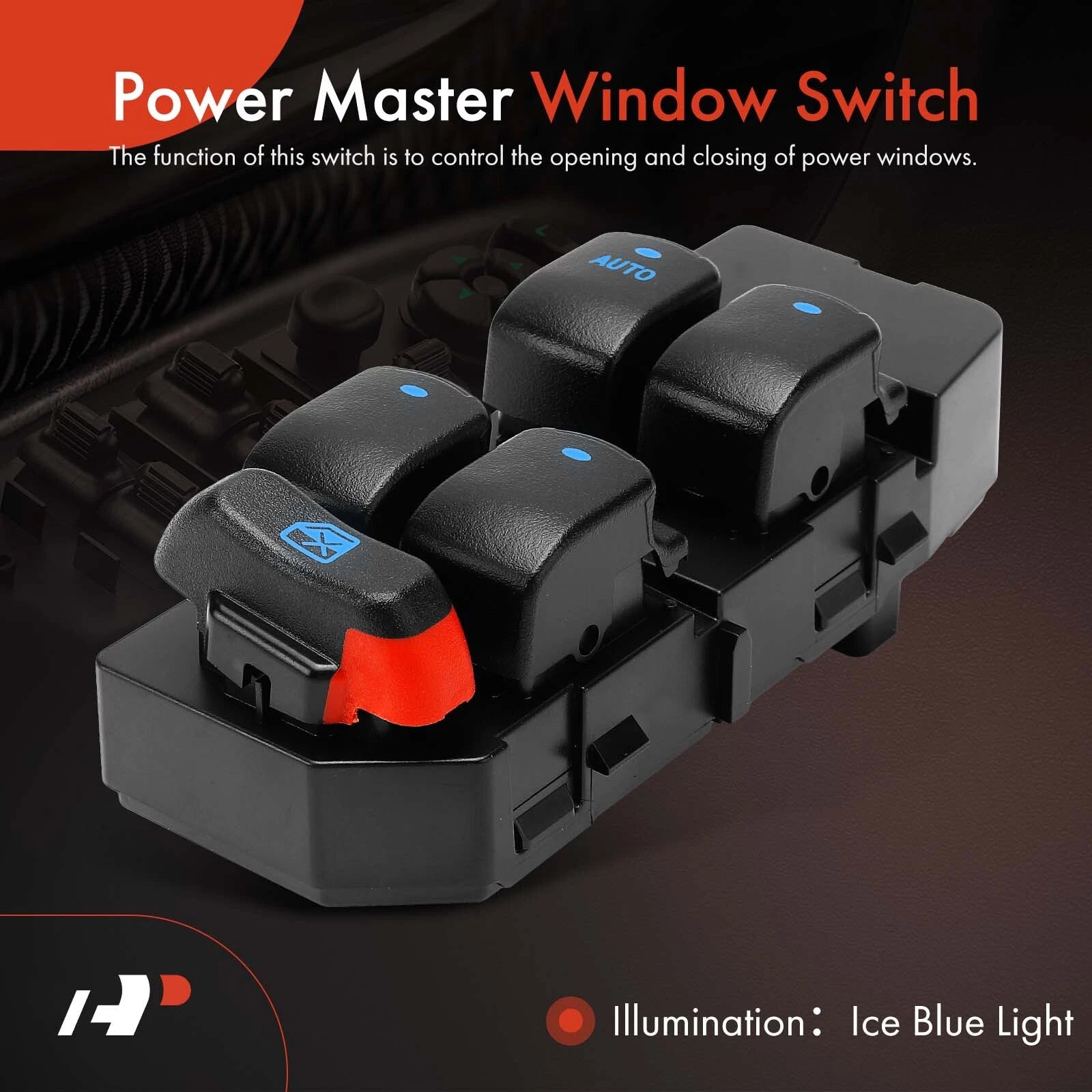 Front Left Power Window Switch for Chevrolet Malibu (2008-2012)