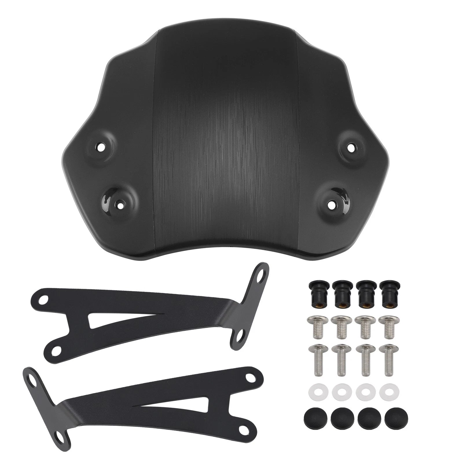 Windshield for Scrambler 400 X (2024–2025) Black