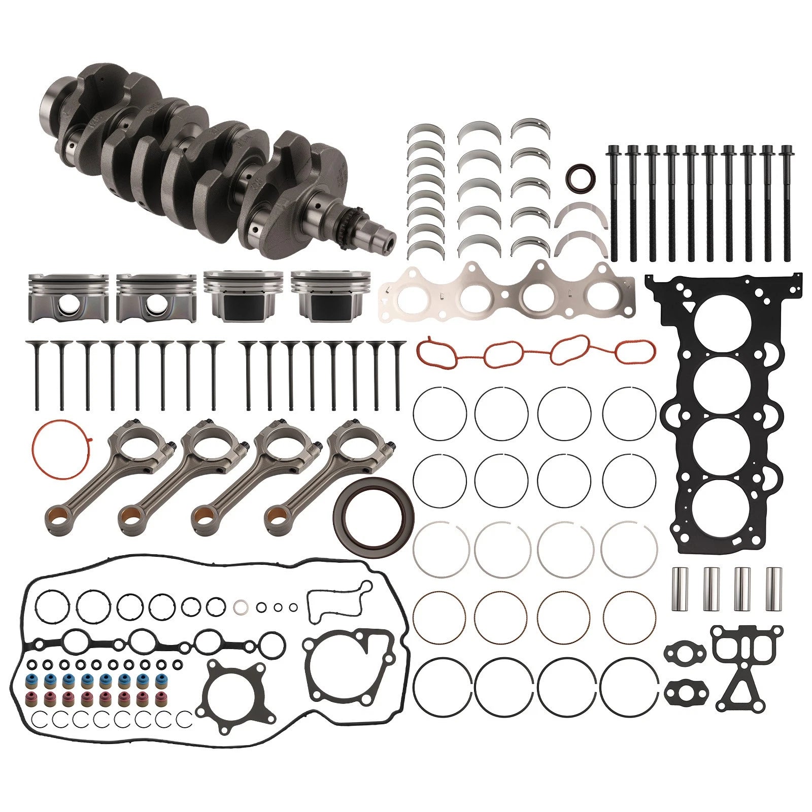 Turbo Engine Overhaul Rebuild Set for Hyundai KIA (G4FJ)