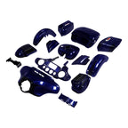 Fairing Bodywork Kit for Harley Electra Glide (2014–2024) Zephyr Blue/Black Sunglo