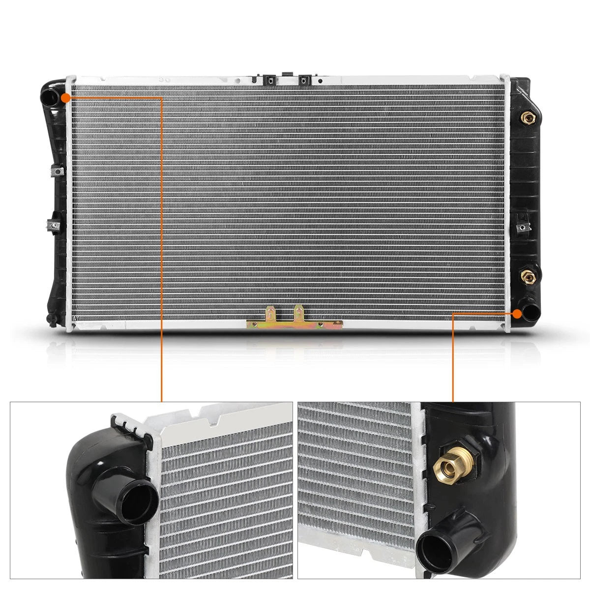 Aluminum Radiator DPI-1516 for Buick Roadmaster/Chevy Caprice/Impala (1994–1996)