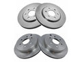 Set of 2 Front and Rear Brake Rotors for Suzuki Equator (2009–2012) WY156XX