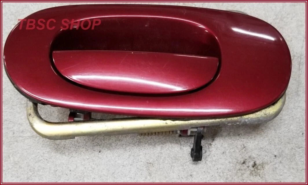 Rear Right Exterior Door Handle for Jaguar XJ6 XJR XJ12 (1995–1997) Red
