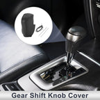 Gear Shift Knob Cover for Honda Civic (2012–2014) Black Carbon Fiber