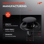 7 mm Nylon Fender Liner Clips for Toyota (2010â2024)