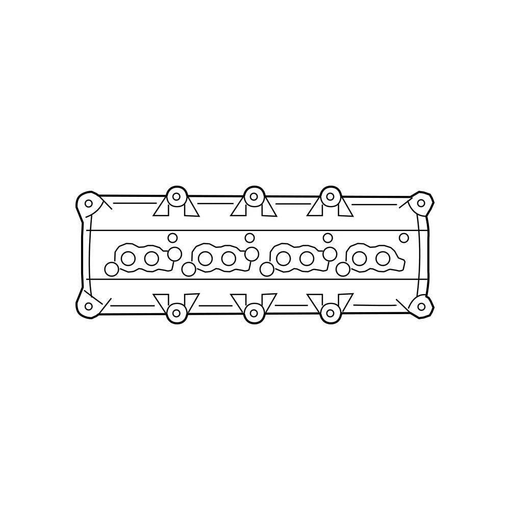 Genuine OEM Engine Valve Cover for Chrysler 300 Aspen (2005–2010) 53022085AD