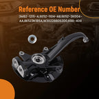 Front RH Steering Knuckle for Ford Fusion/MKZ/Milan (2006–2012) 6E5Z-1104-AB