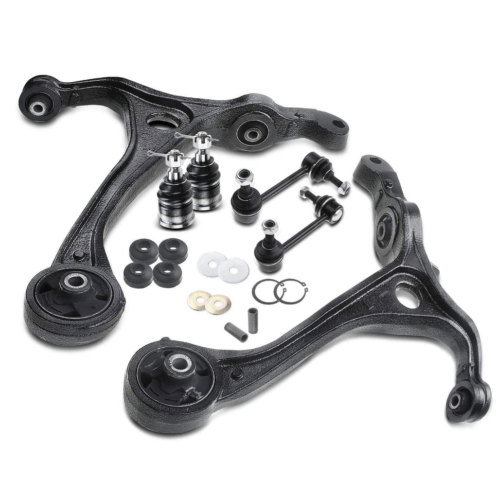 Set of 8 Control Arms & Ball Joints for Honda Accord (2003–2007)