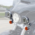 LED Turn Signal Fog Light Bracket for Harley Touring Road King (1994–2024)