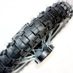 2X 10" Rear Wheel Rim Knobby Tire for PIT PRO Dirt Bike (Black)