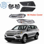 Set of 6 Fog Lights Turn Signal Lamps for Honda Pilot (2016–2018)