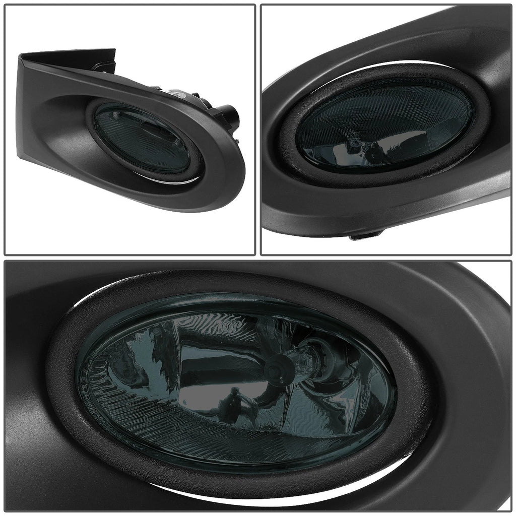 2X Fog Lights for Acura RSX (2002–2004) DX5 Smoke Lens with Switch & Wiring