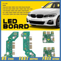 Yellow Angel Eyes DRL LED Boards for BMW G20 330e 330i M340i (2019–2021)