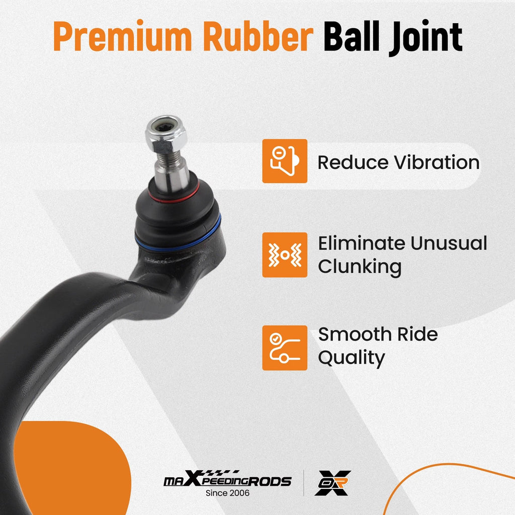 Set of 4 Control Arm Ball Joints for BMW X5 X6 (2014–2019)