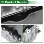 1 Pc Engine Oil Pan No.06A103601AC for Volkswagen Beetle (1998–2006) Aluminum