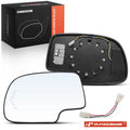 Driver Power Mirror Glass with Turn Signal & Heated for Silverado 1500 (2007–2018)