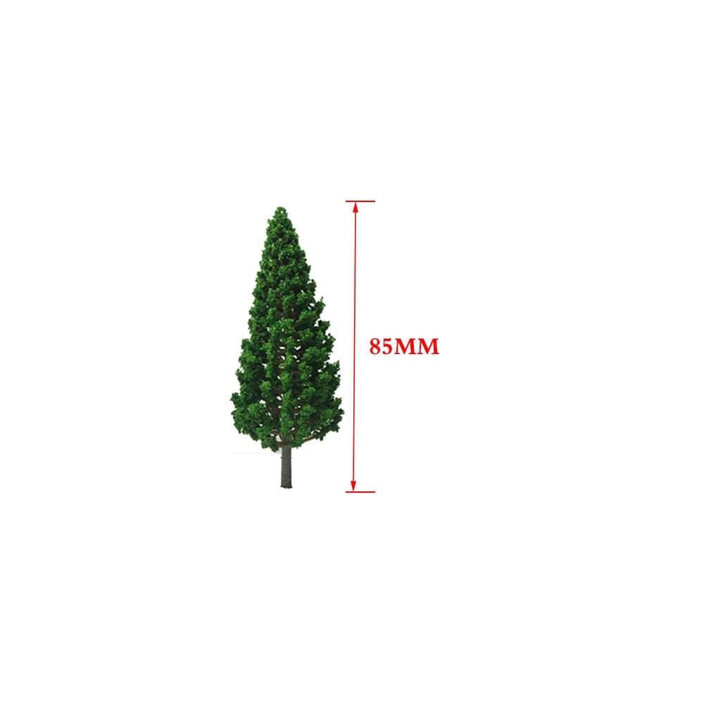20pc Pine Tree Scenery for Model Railroad Diorama (Scale)