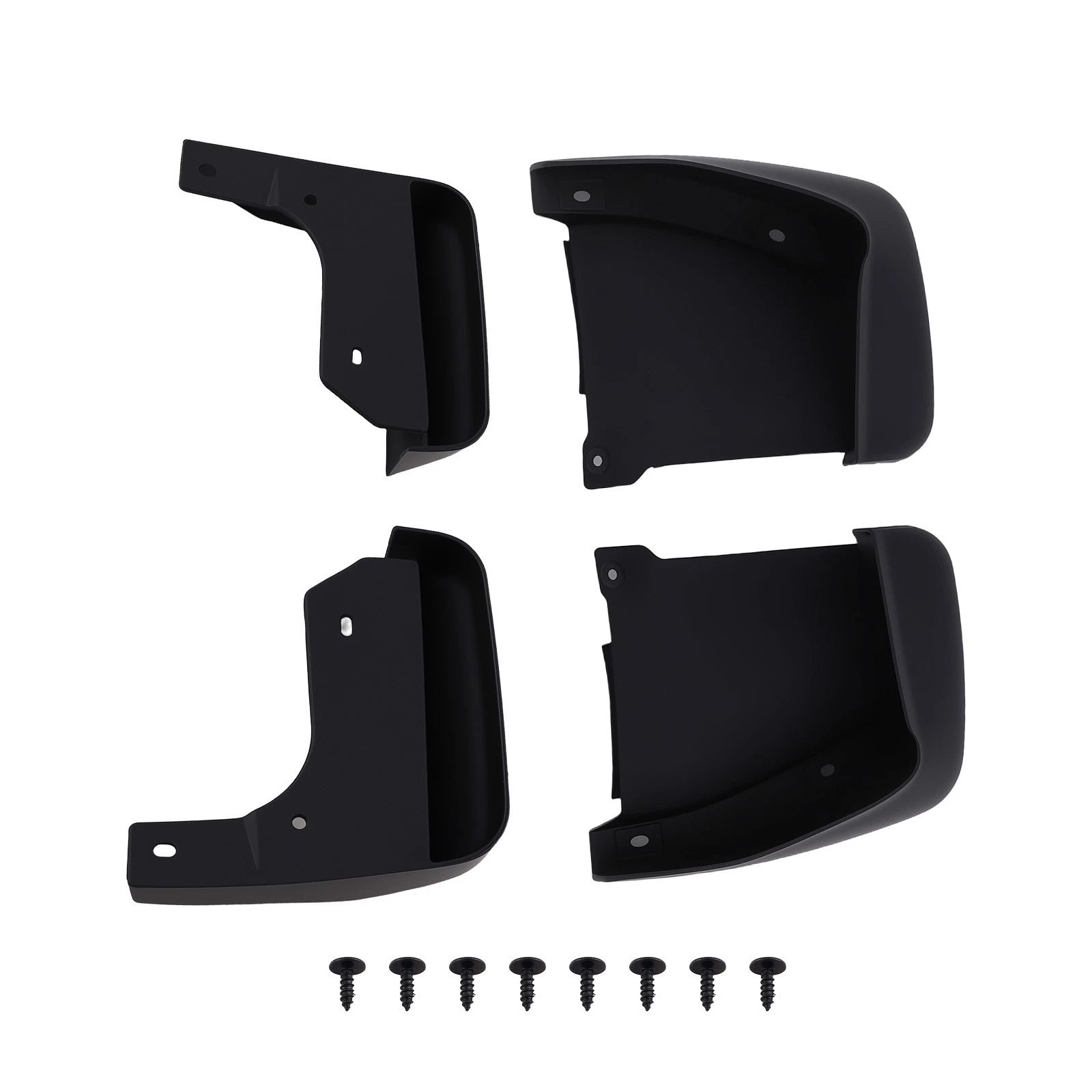 4X Mud Flaps Guards for Honda Accord Sedan (2003–2007) 08P08-SDA-100 Black