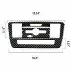 Real Carbon Fiber Console Multimedia Control Frame for Mercedes GLA CLA (2013-2021)