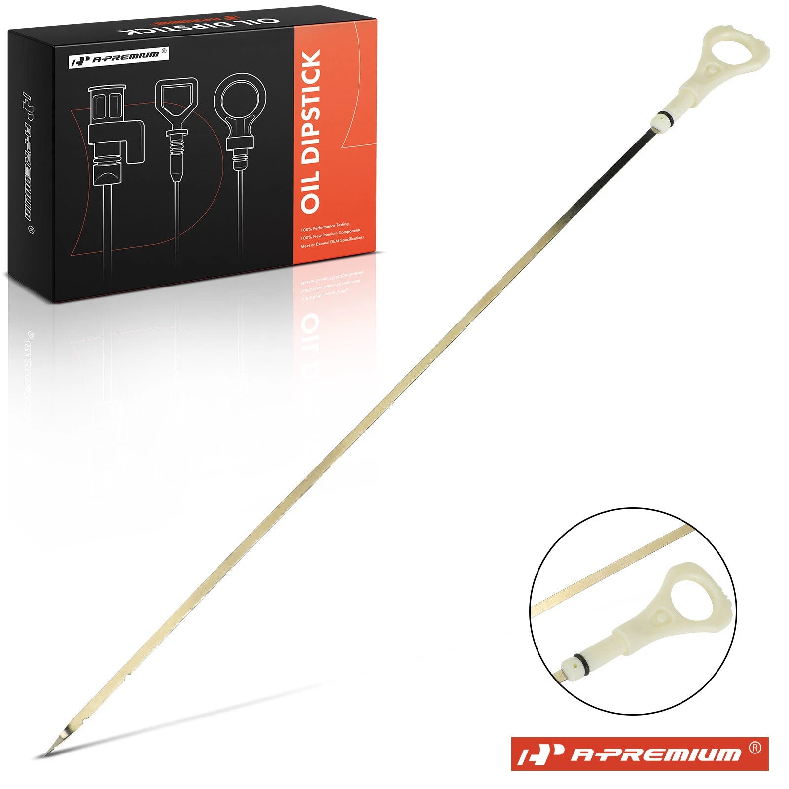 Engine Oil Dipstick for Mitsubishi Lancer (2002–2014) 20.63 inch