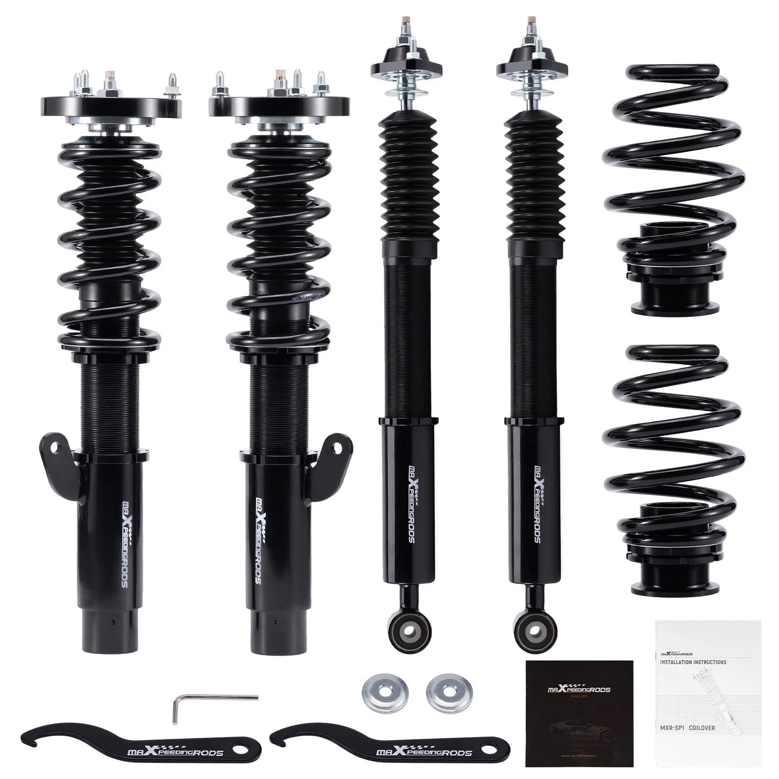 Coilovers 24 Way Damper for BMW 3 Series E46 RWD (1999–2006)