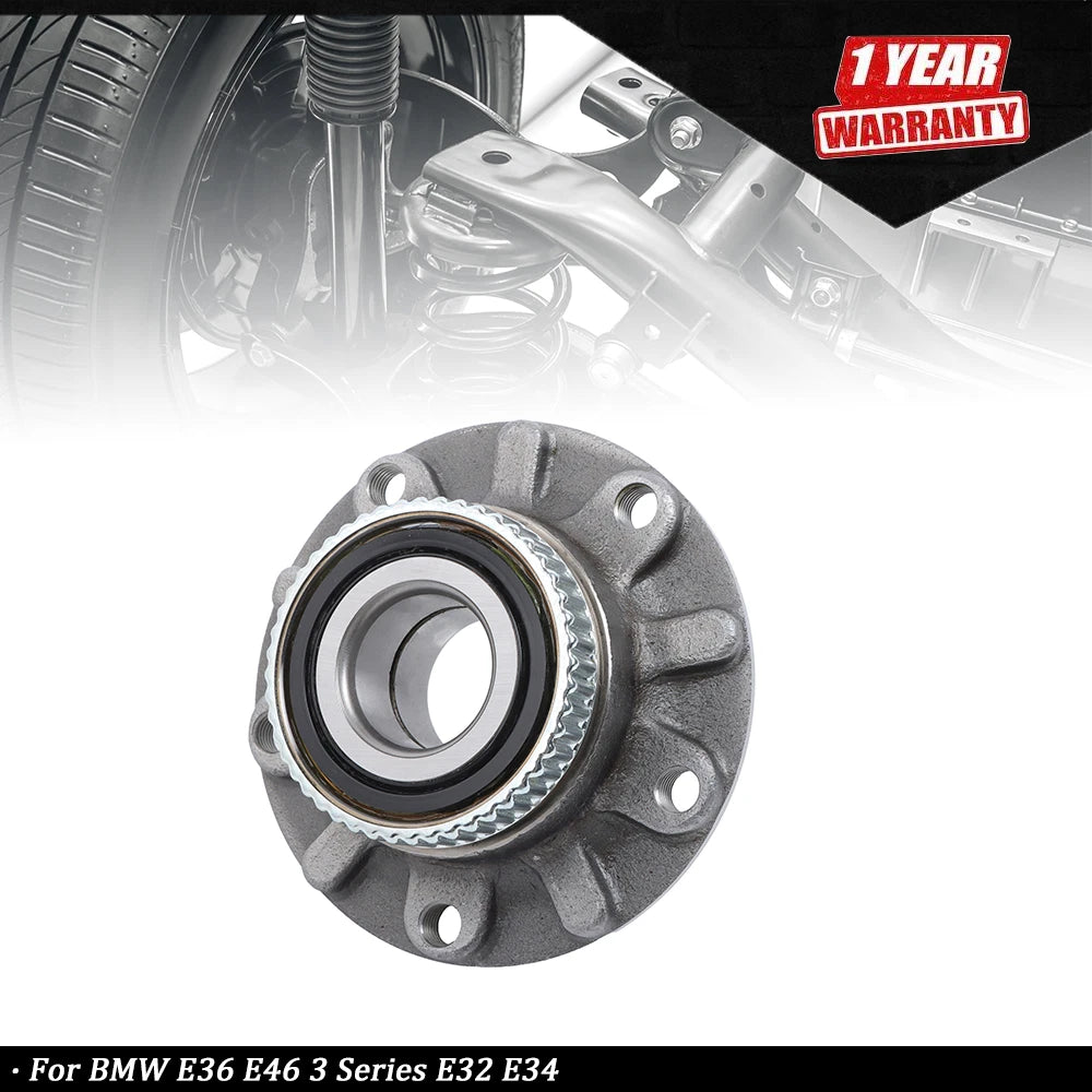 Front Wheel Hub & Bearing Assembly for BMW 3 Series (E36, E46, E32, E34)