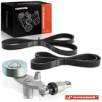 3X Serpentine Belt Drive Component Kit for Honda Odyssey (2002–2004)