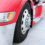 Lug Nut Covers Chrome Reflector Push-On for Universal Fit (2-3/4 in Tall)