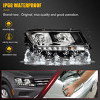 Pair of LED Headlights for Volkswagen Tiguan (2018–2021)