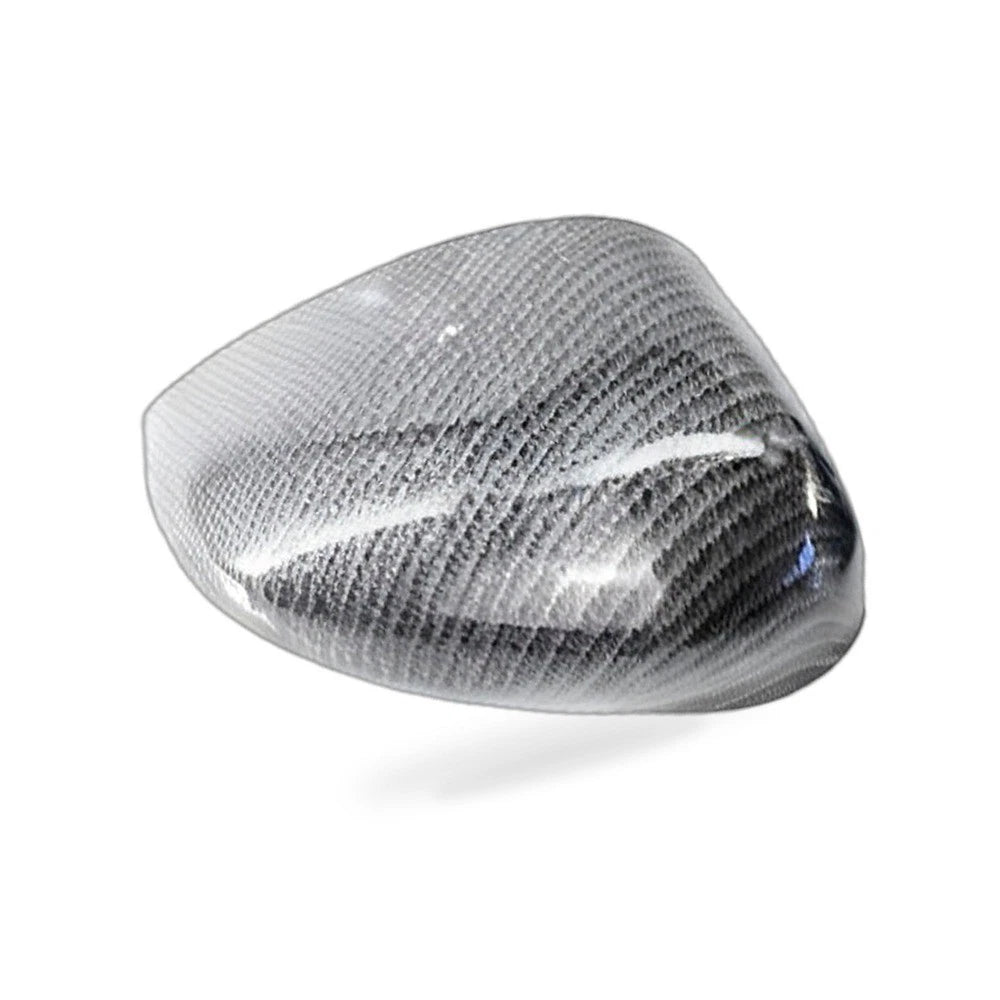 Carbon Fiber Texture Rearview Mirror Cover for Ford Fiesta (2009–2015)