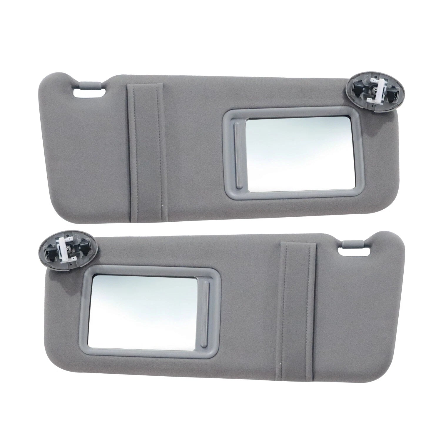 Sun Visor Pair Left & Right for Toyota Camry (2006–2011) Gray